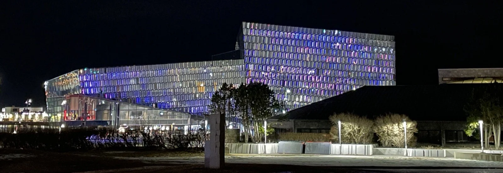 Harpa, the NUGA 2028 venue in Reykjavik